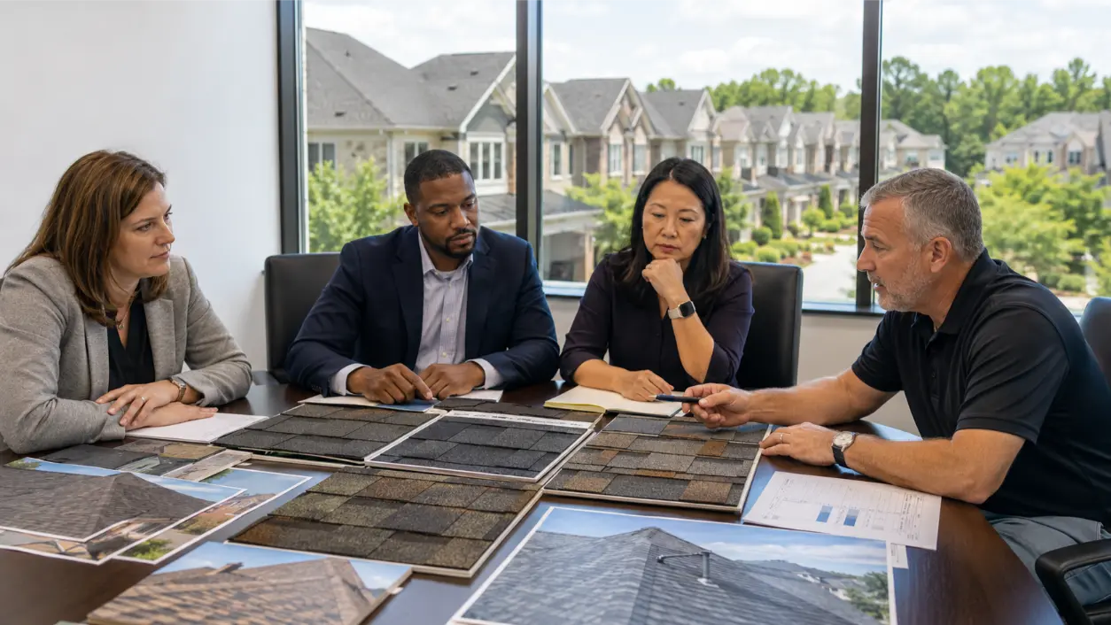Impact resistant shingles for HOA reroof planning may improve hail resilience. Compare Class 4 ratings, reserves, aesthetics, insurance, and HOA authority.